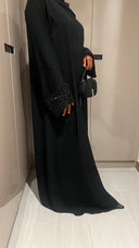 Sparkling abaya black (pre order)