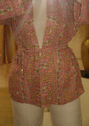 Short kimono pink