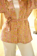 Short kimono pink