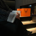 Sparkling black abaya