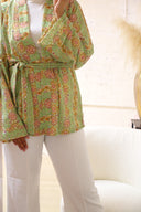 Short kimono emerald