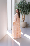 Peach Blossom Abaya