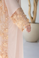 Peach Blossom Abaya