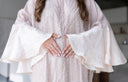 Blush pearl Abaya