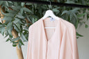 pink sparkling abaya