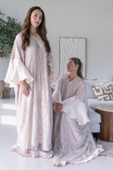 Blush pearl Abaya
