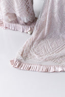 Blush pearl Abaya