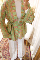 Short kimono emerald