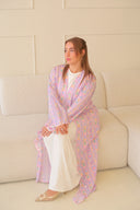 Kimono purple